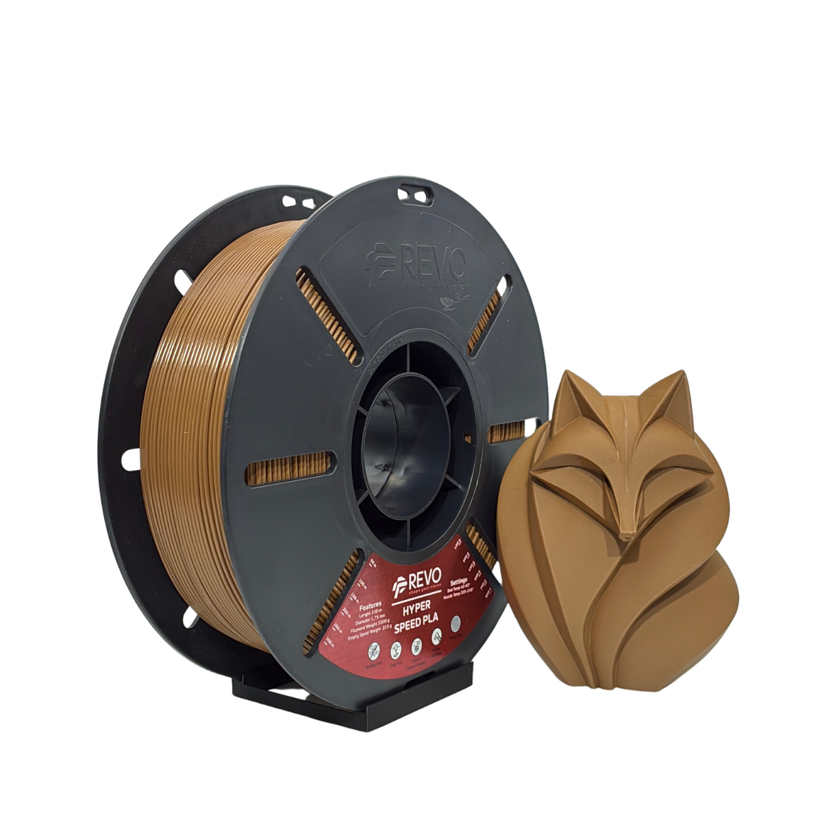 Hyper Speed PLA Koyu Kahverengi - Görsel 1