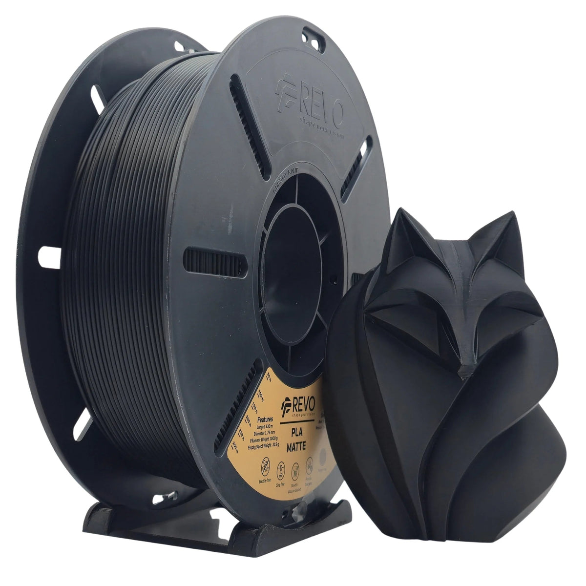 PLA Matte Siyah Filament