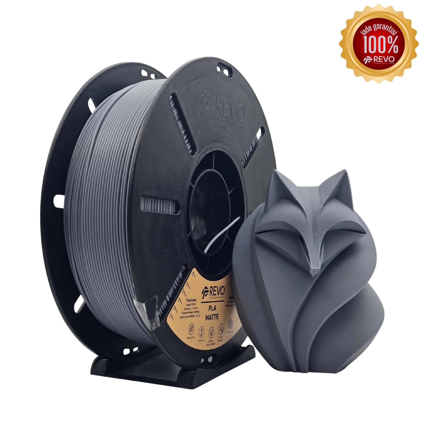 PLA Matte Gri Filament