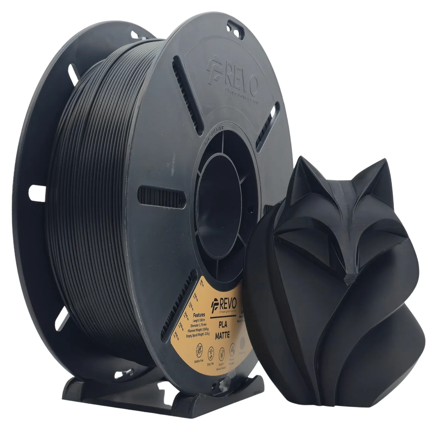 PLA Matte Siyah Filament